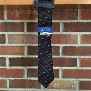 Apt 9 Motorcycle Tie and Tie Bar Set